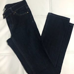WHBM Noir jeans dark wash